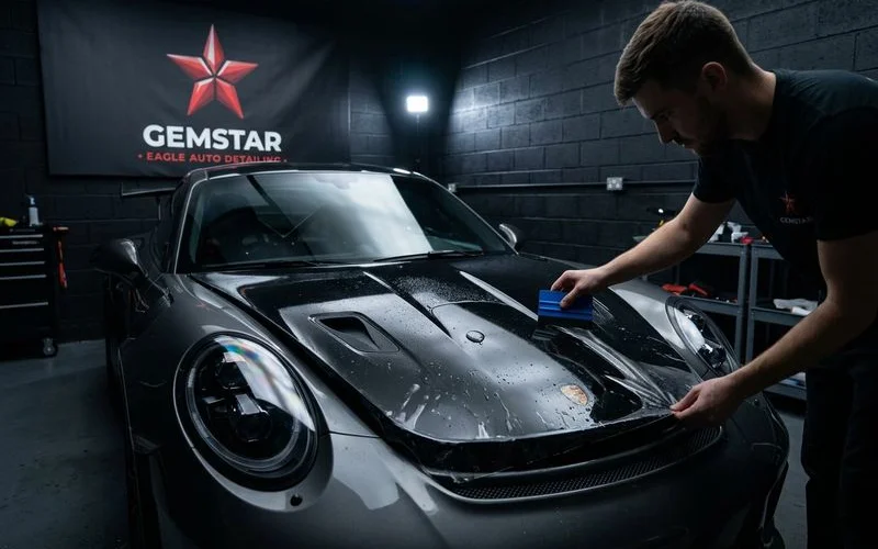 Paint Protection Film (PPF) example work by Gemstar Eagle Auto Detailing