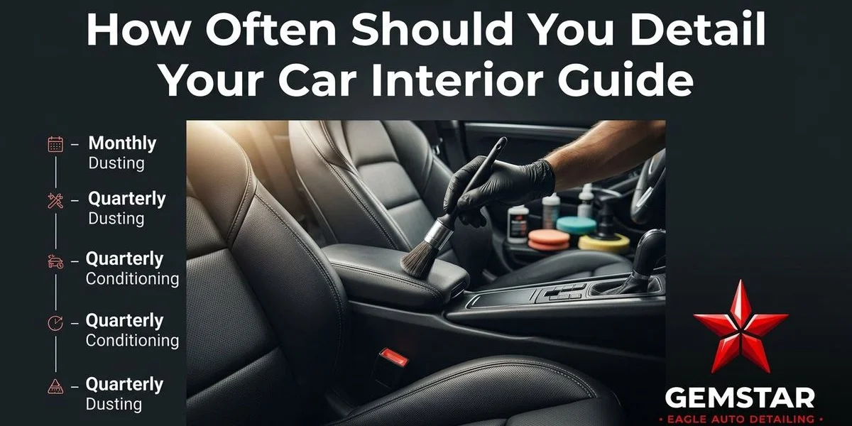 How Often Should You Detail Your Car Interior?