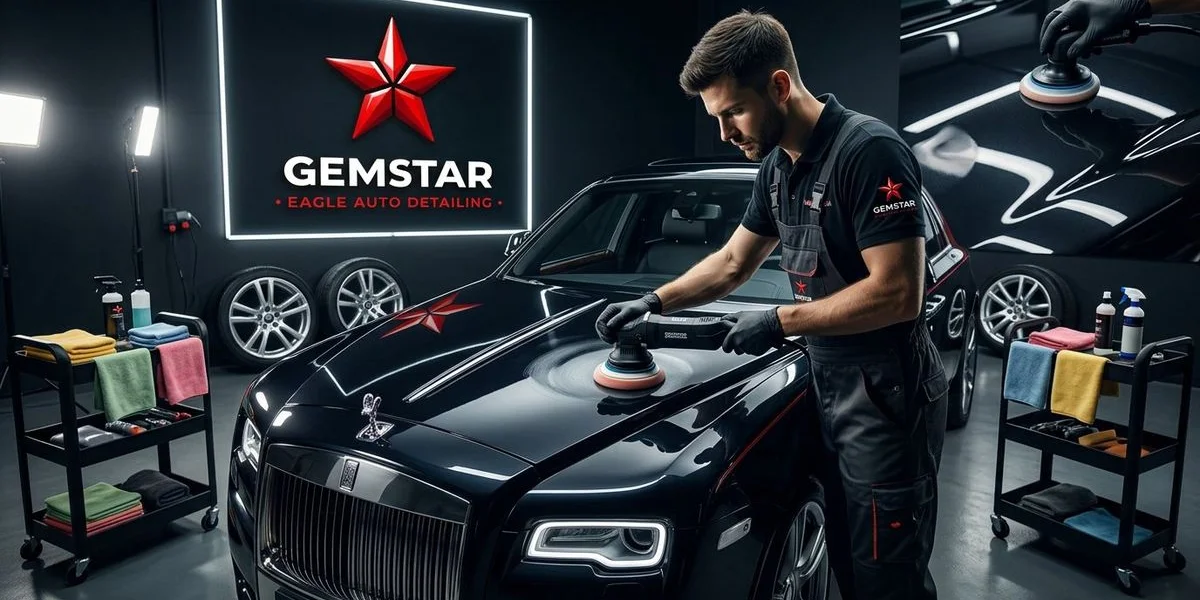 Professional Exterior Detailing service by Gemstar Eagle Auto Detailing