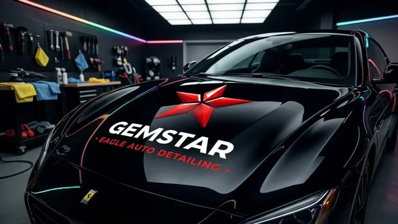 A vehicle with perfectly maintained paint showing no swirl marks or scratches reflecting light cleanly after proper care